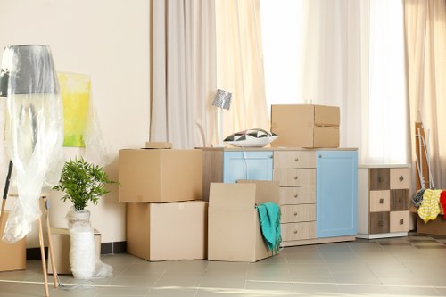 Packing services for a Swiss Cottage flat move