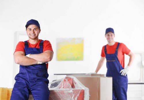 Removal van and moving team serving Swiss Cottage homes