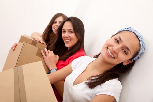 Packing and furniture handling for a flat move in Swiss Cottage