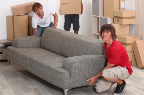 Professional moving van service for local relocations in Swiss Cottage