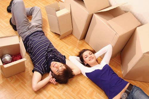 Removing bulky furniture from a Swiss Cottage apartment building