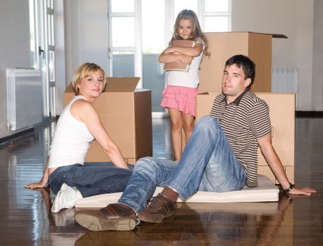 Loading furniture for a local move near Swiss Cottage